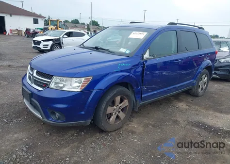 2012 Dodge Journey Sxt z USA, uszkodzony, nr VIN 3C4PDDBG1CT307706